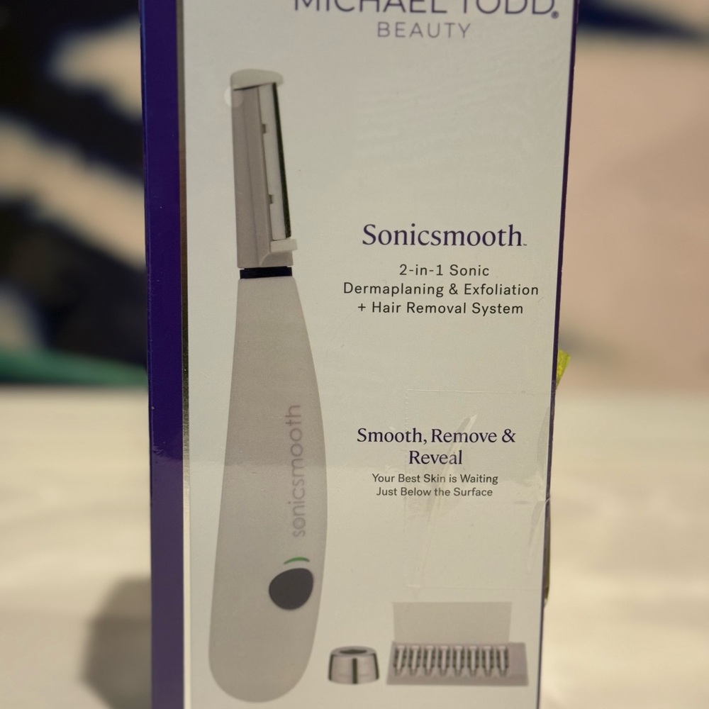 NIB Sonic Dermaplaning & Exfoliation System - White